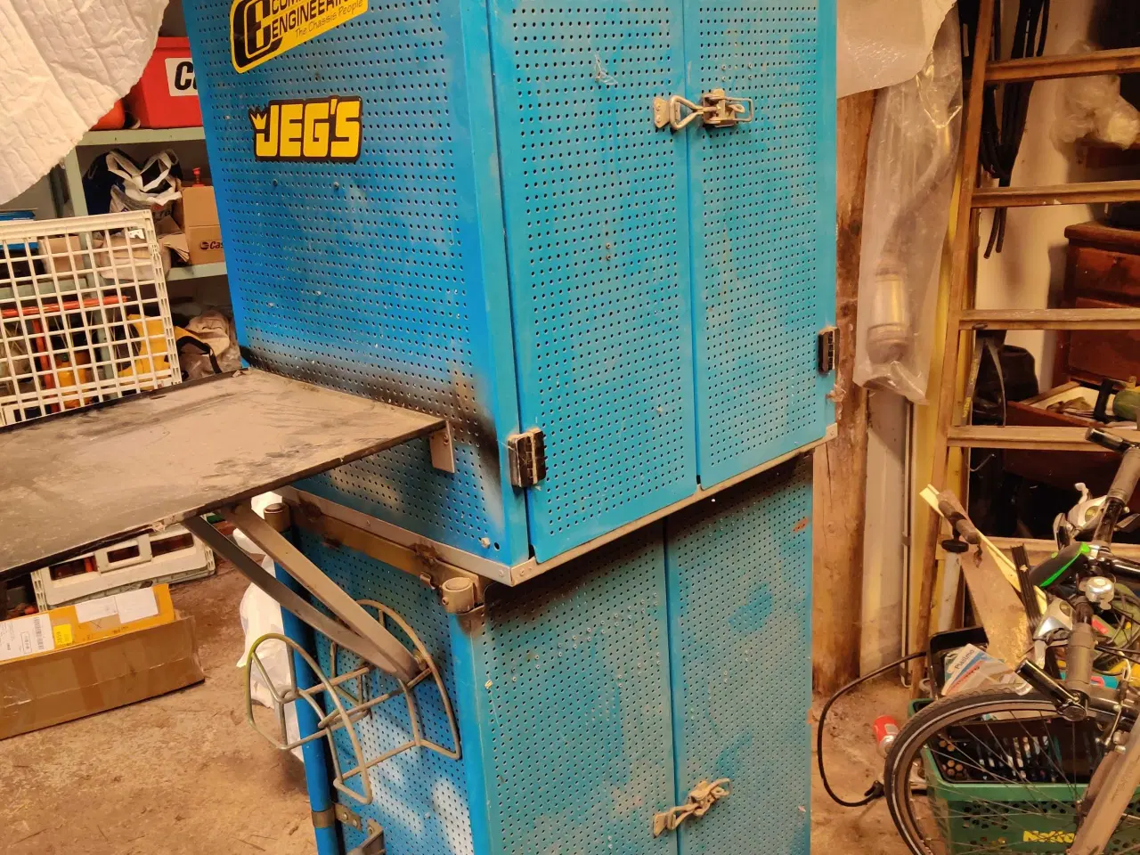 Billede 3 - Stort Blika værktøjsvogn sælges