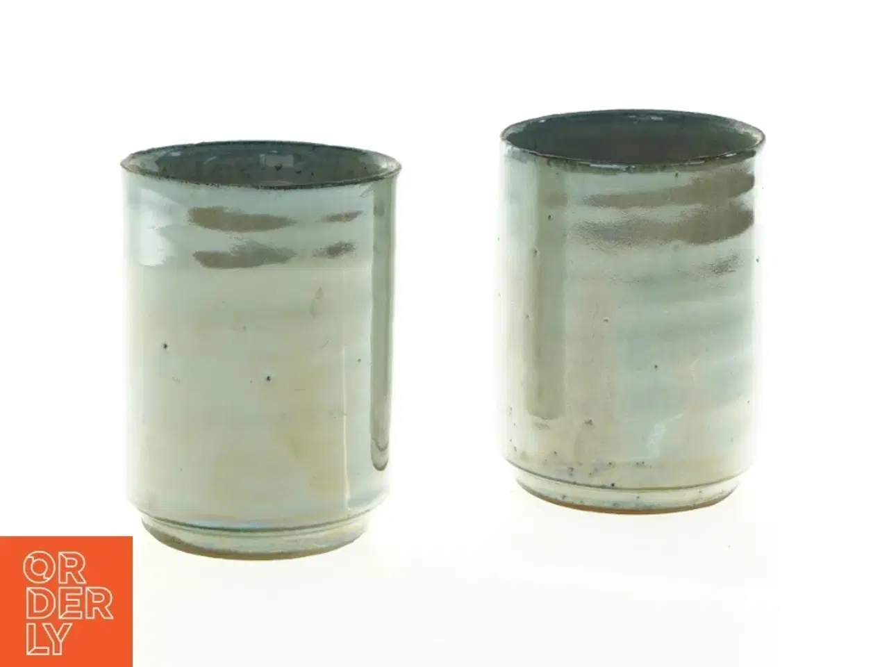 Billede 1 - Glaserede keramikvaser (str. 12 x 9 cm)