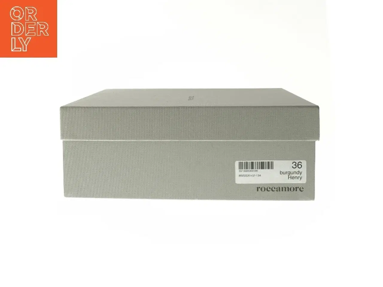 Billede 3 - Roccamore Stiletstøvler, Henry, burgundy kalveskind, med spænde (str. 36 )