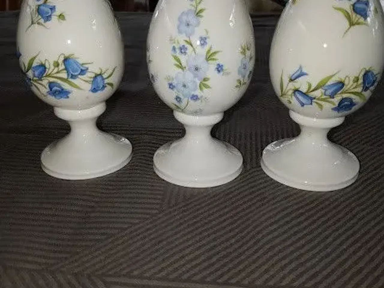 Billede 2 - 3 Smukke Porcelæns Æg fra Staffordshire