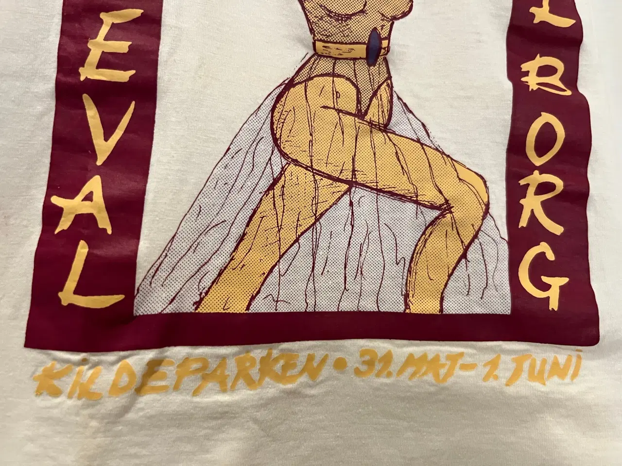 Billede 4 - Karnevals T-shirt og plakat 1991