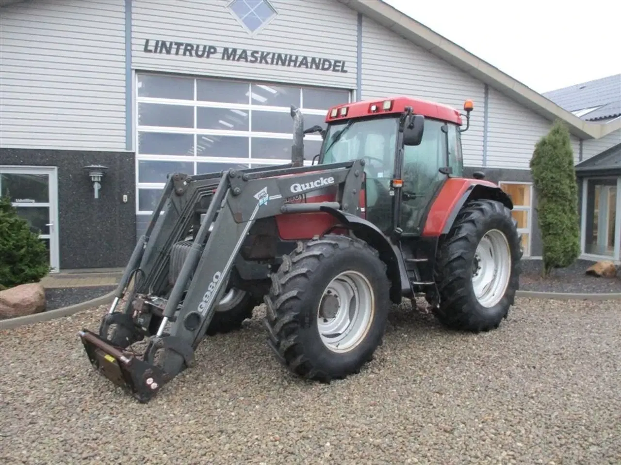 Billede 5 - Case IH MX 110 med fuldhydraulisk ÅløQuicke Q980 frontlæsser på