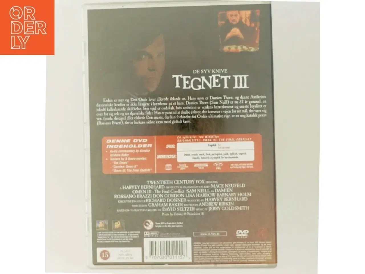 Billede 3 - DVD - Tegnet III: De Syv Knive