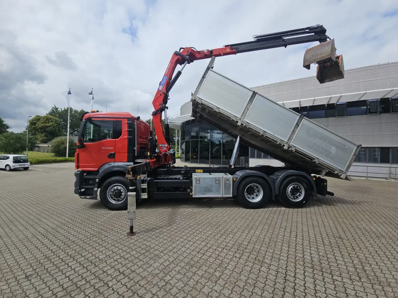 Billede 14 - MAN TGS 26.360 Hydrodrive, Tip-kran