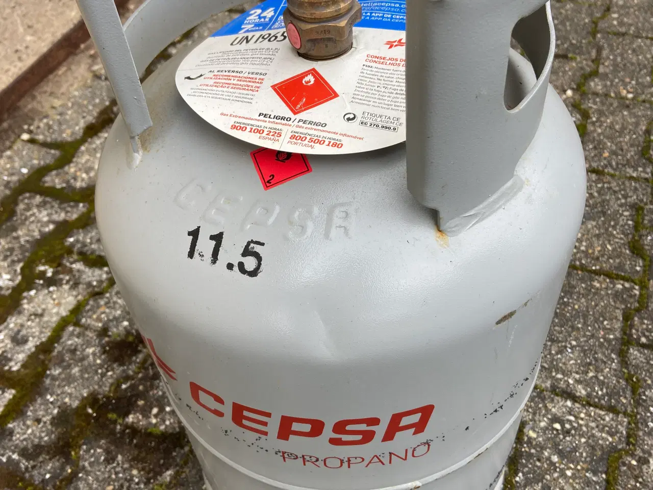 Billede 4 - Gas flaske Spansk model (uden gas)