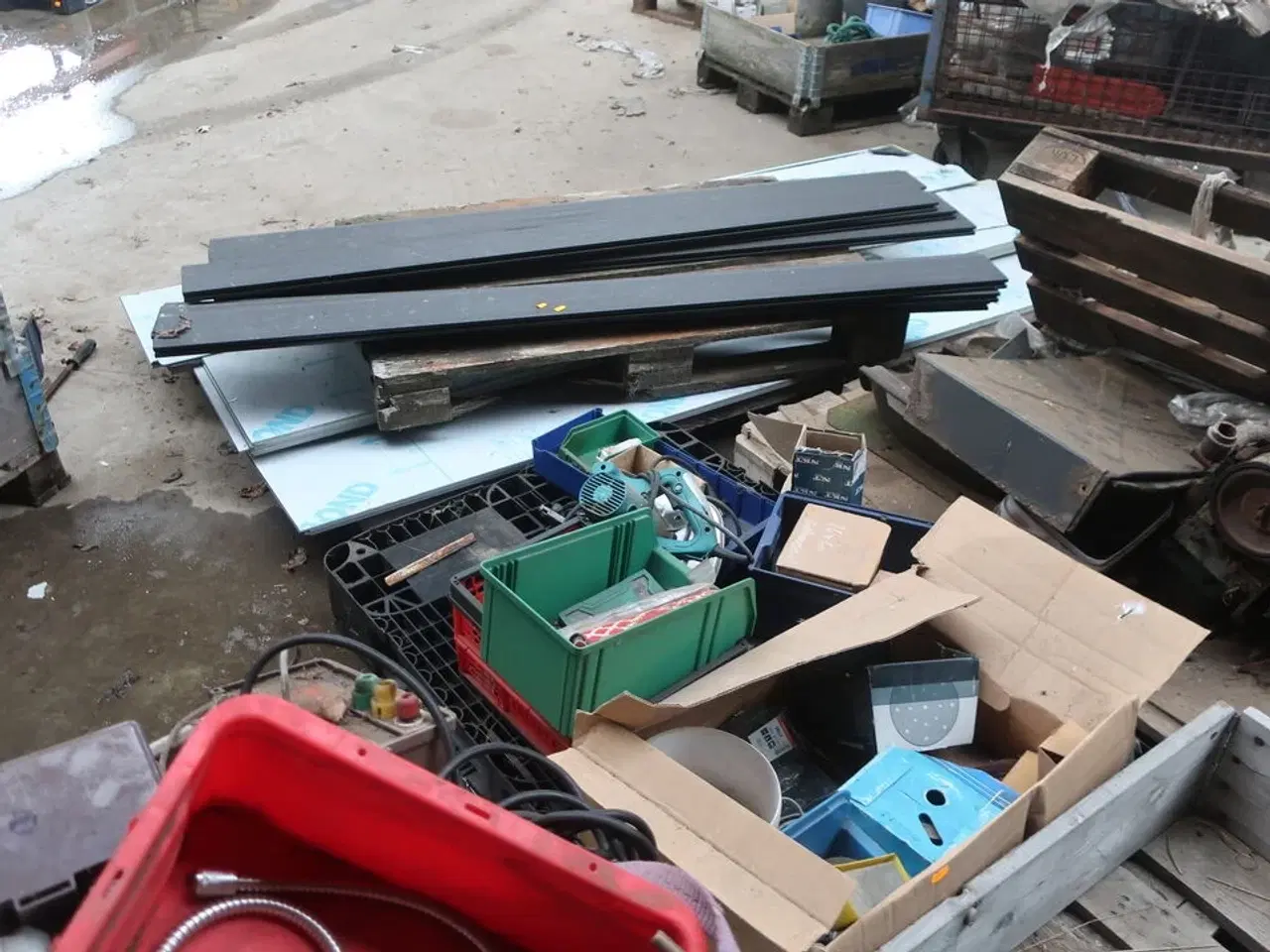 Billede 19 - Div. Paller, pallerammer, reservedele, varelager m.m.