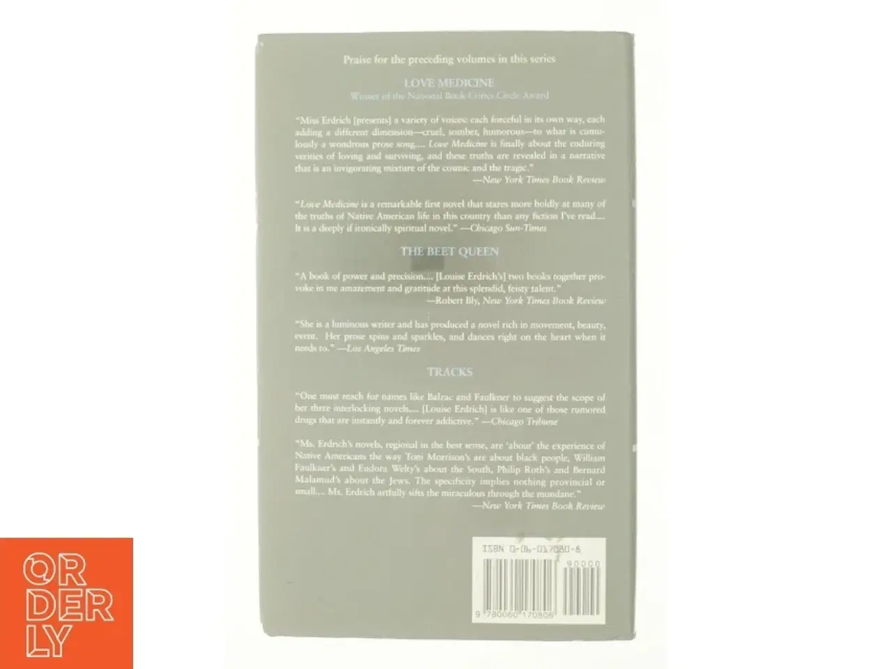 Billede 3 - The Bingo Palace by Louise Erdrich af Erdrich, Louise (Bog)