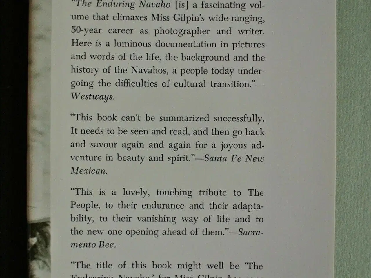 Billede 3 - the enduring navaho, by laura gilpin