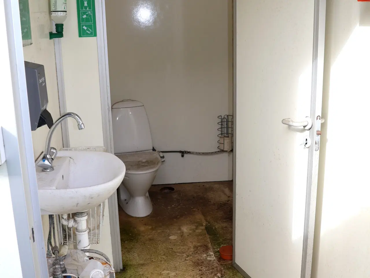 Billede 15 - Kontormodul/skurvogn m/opholdsrum og toilet m/vask