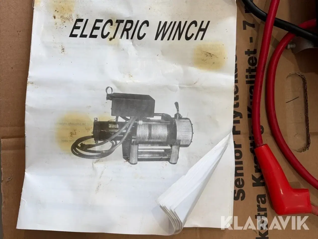 Billede 6 - El-spil / Elektrisk vinsch 6000 lb (komplet sæt) 6000 Electric Winch