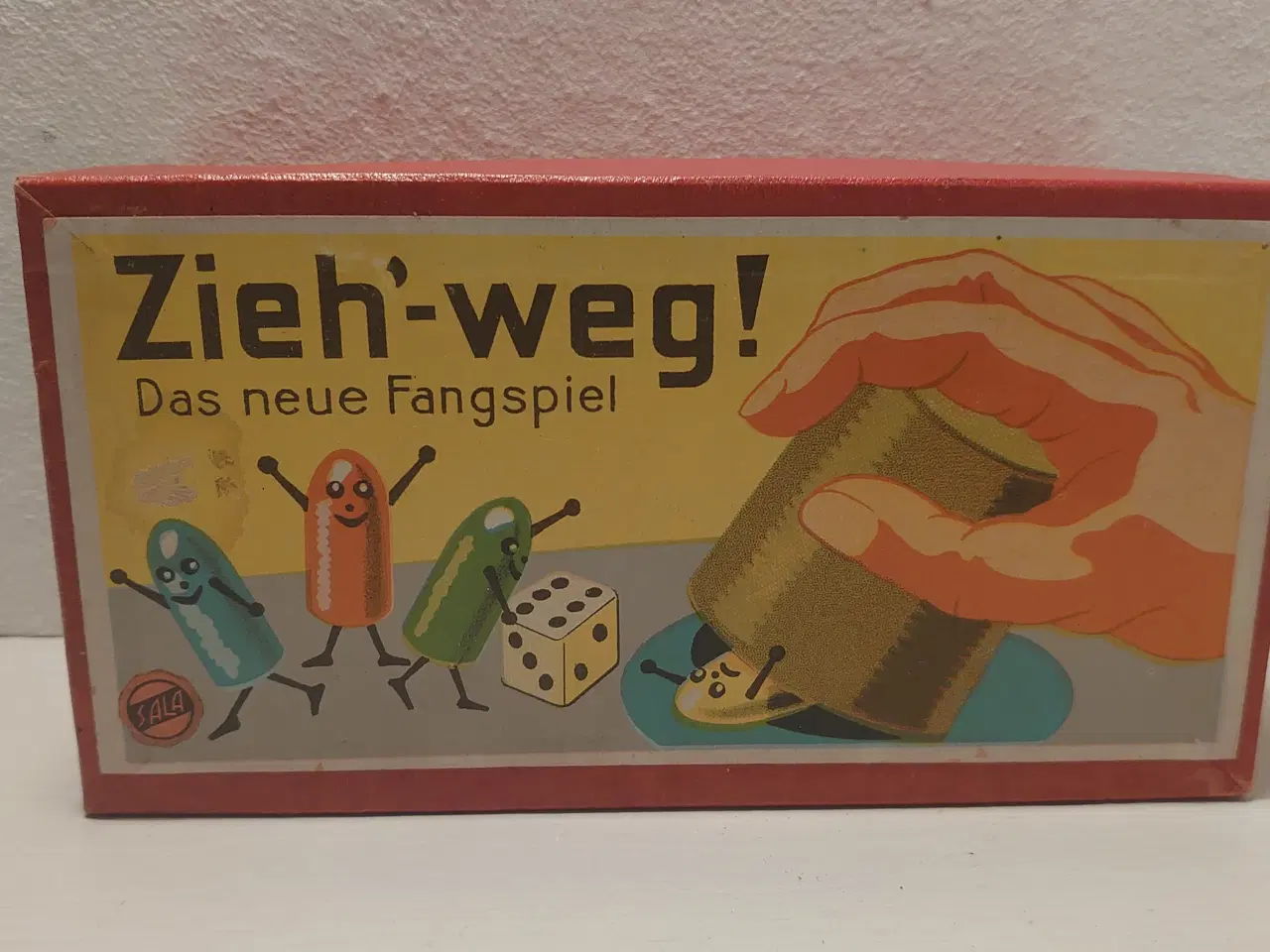 Billede 1 - Zieh´- weg. Fangspil fra Sala.Sjældent og komplet.