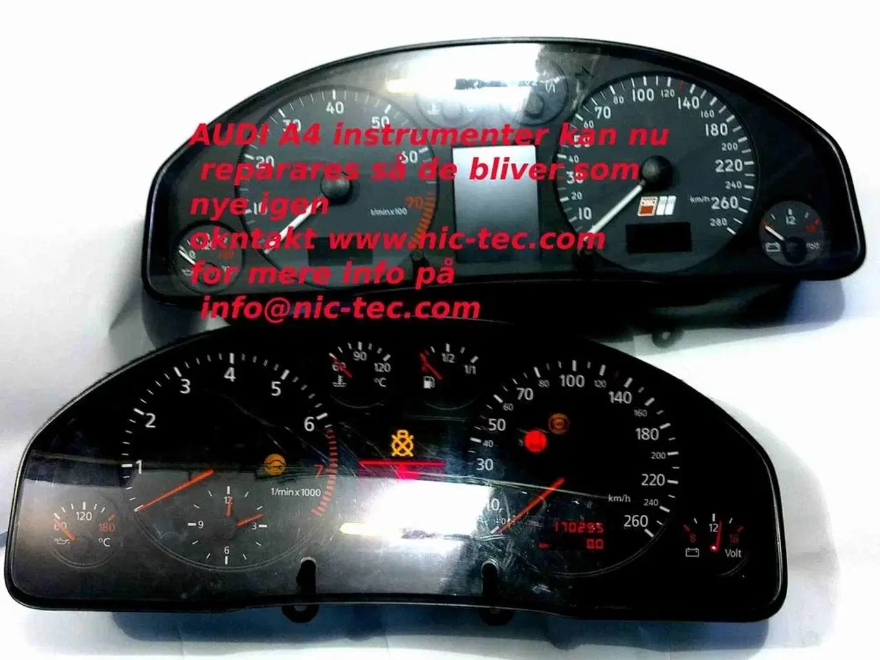 Billede 1 - Audi A4 Speedometer / kombi instrument