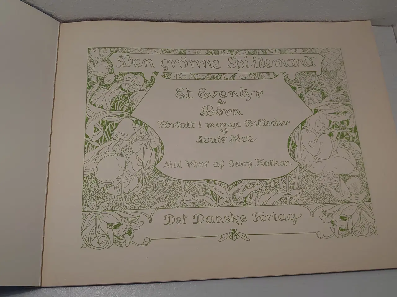 Billede 3 - Den Grønne Spillemand, Louis Moe