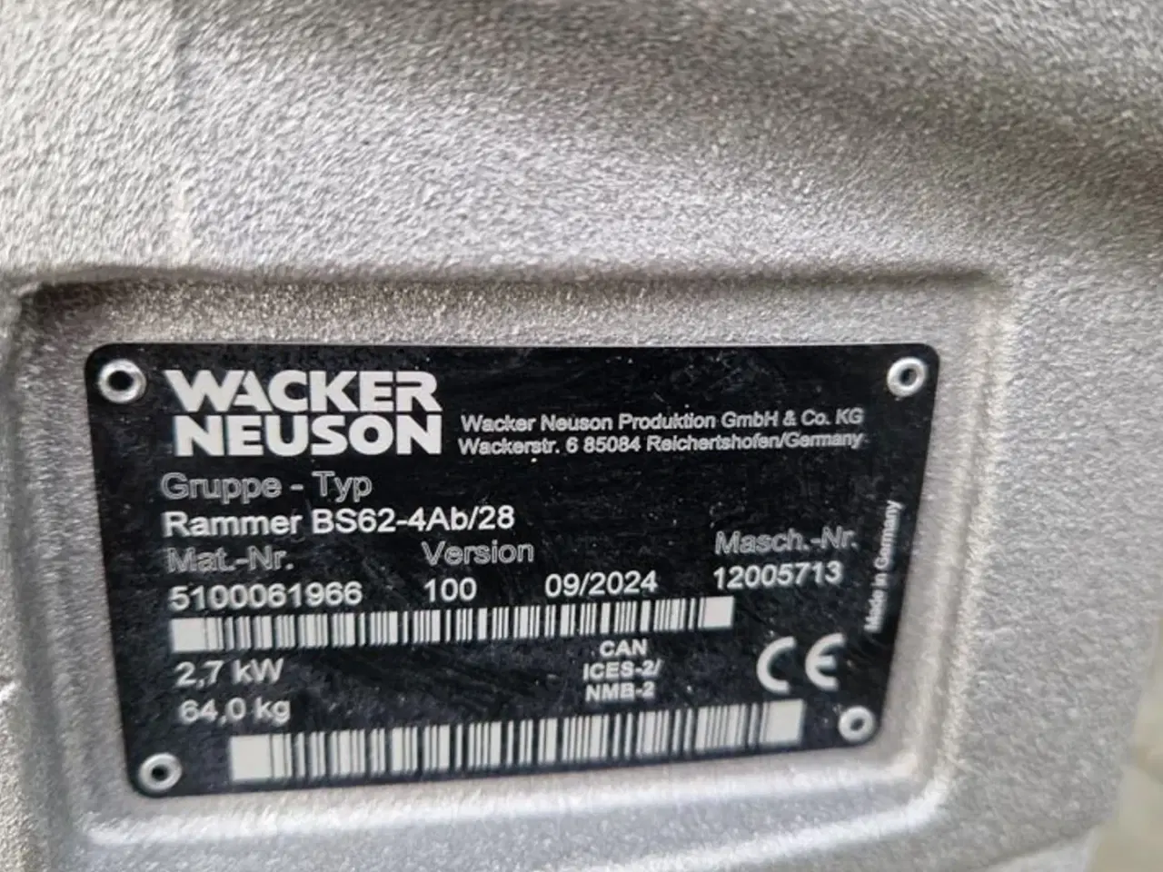 Billede 8 - Wacker Neuson BS62-4