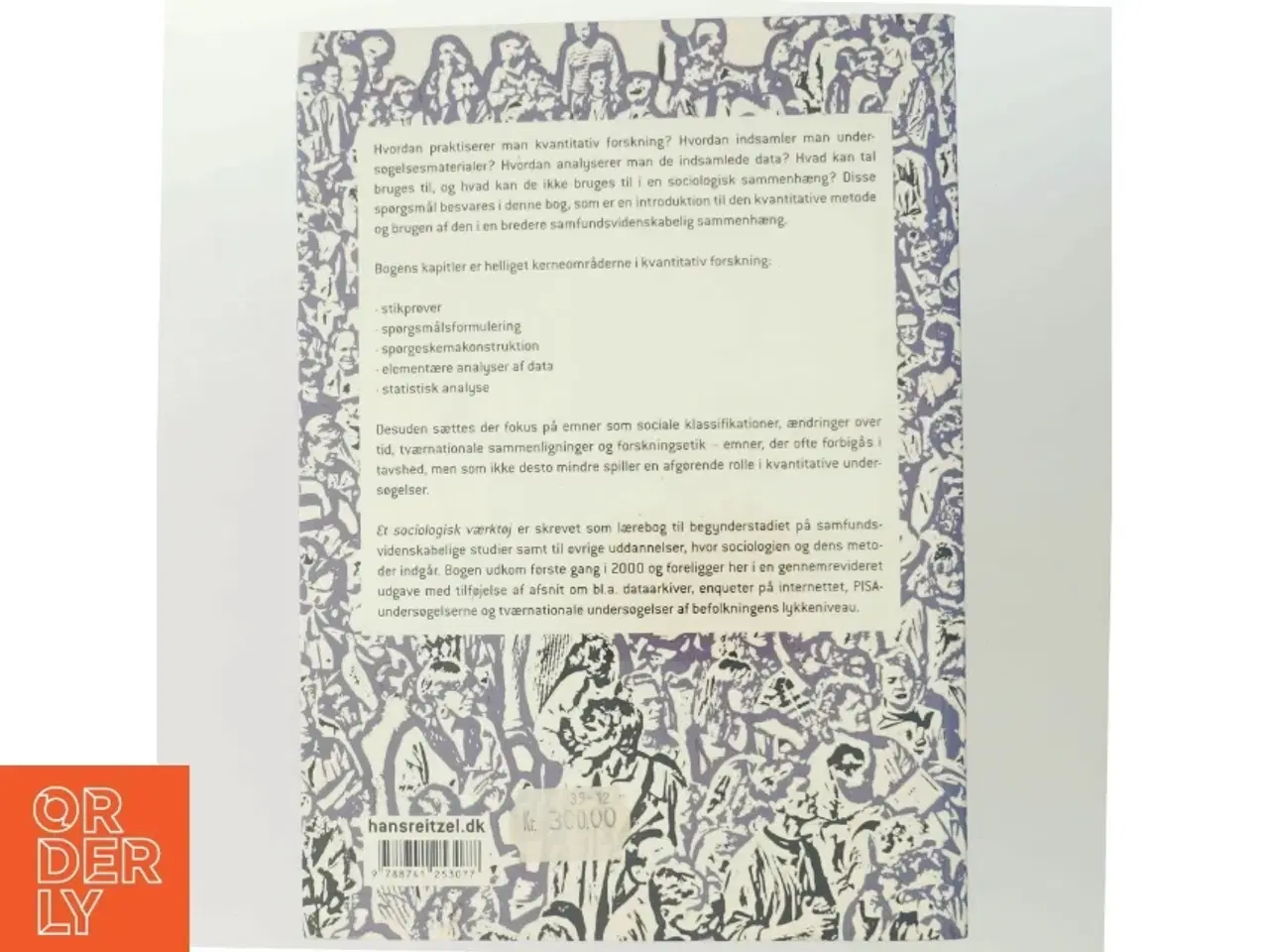 Billede 3 - Et sociologisk værktøj : introduktion til den kvantitative metode af Erik Jørgen Hansen (f. 1935) (Bog)