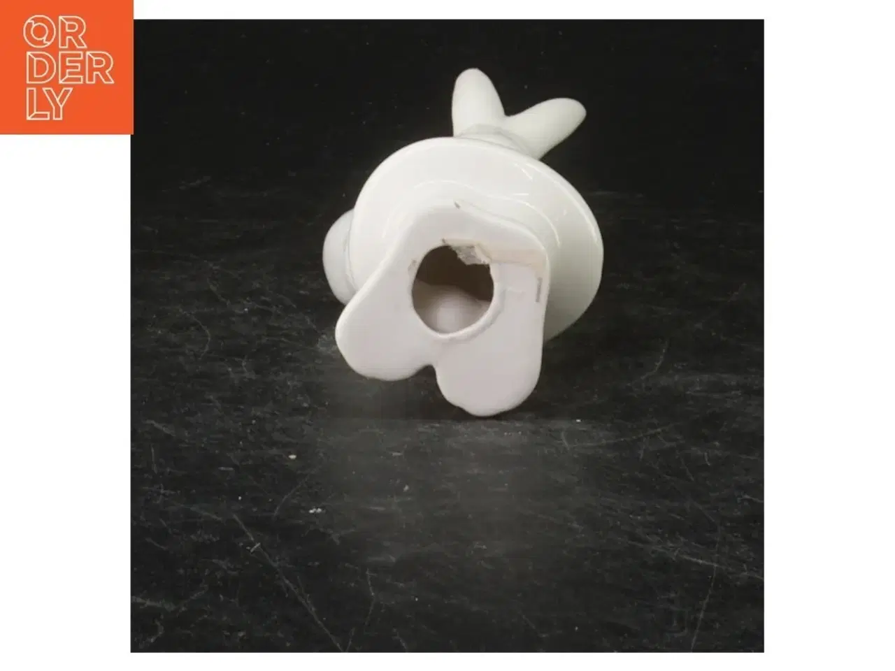 Billede 3 - Keramik kaninfigur (str. 14 cm)