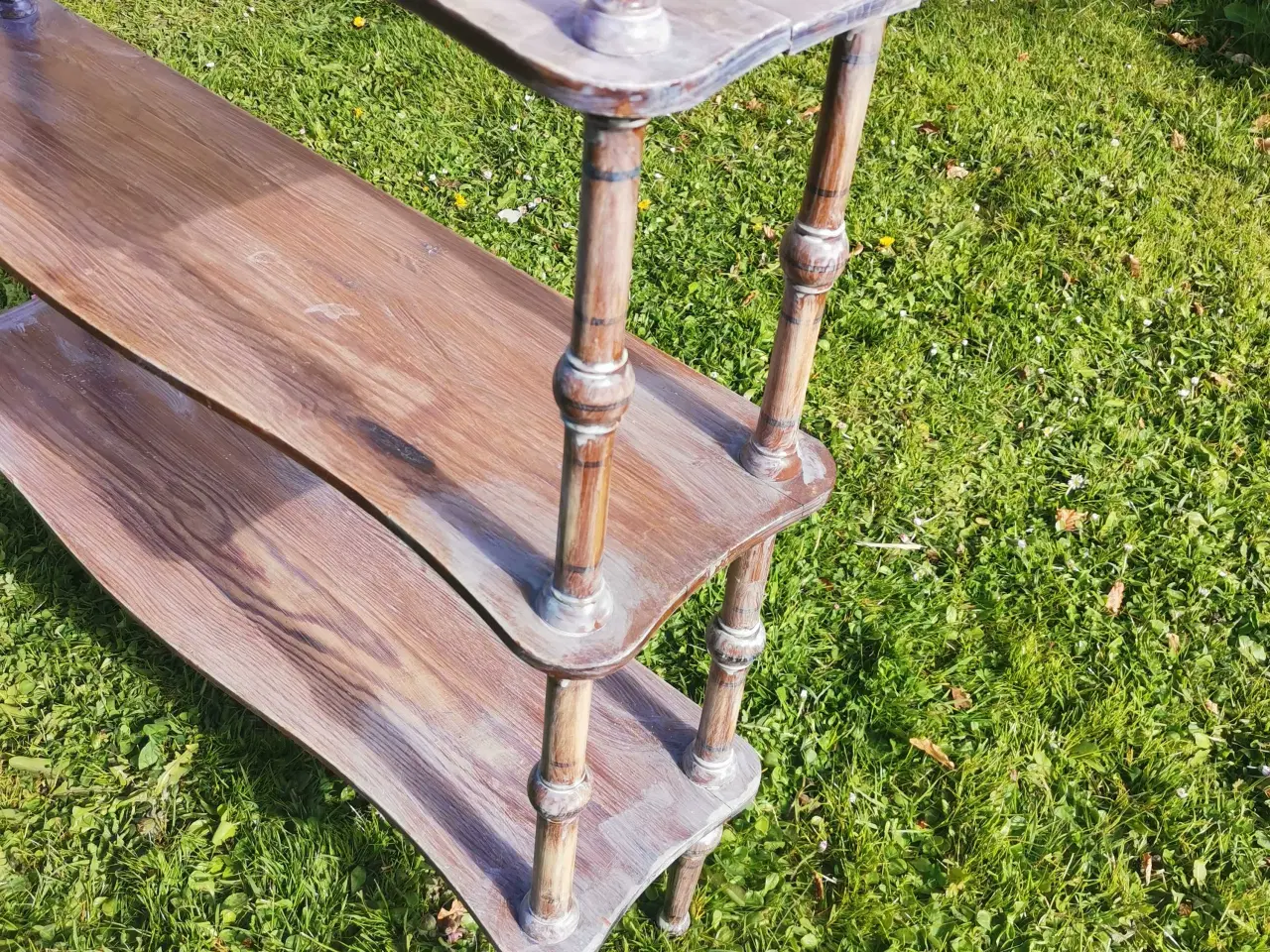 Billede 3 - Antik Reol fra starten af 1900-tallet, 10 kr🌸 