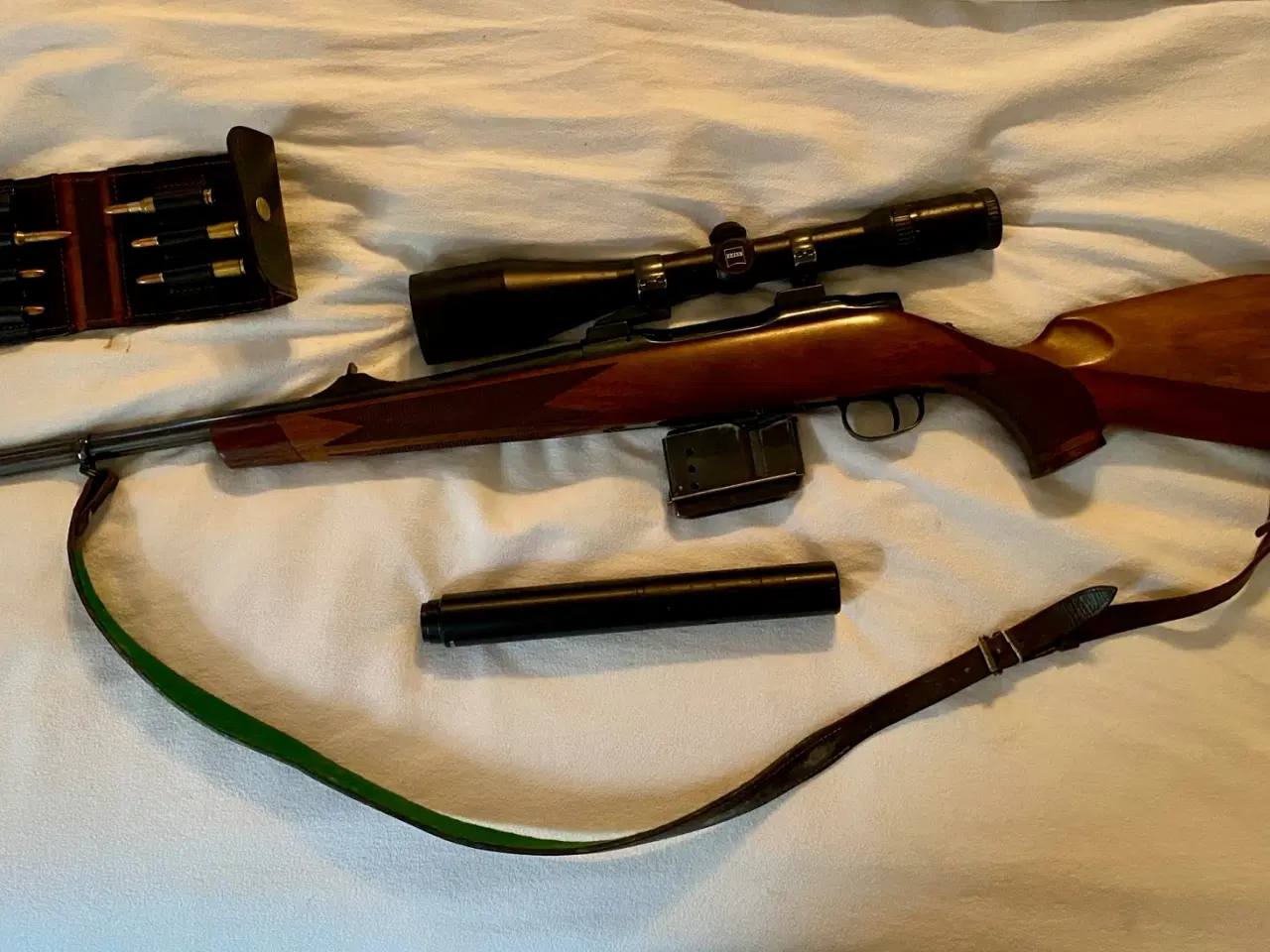 Billede 2 - Sauer 90 6,5 x 55 med 2 kikkerter med sving mont.,