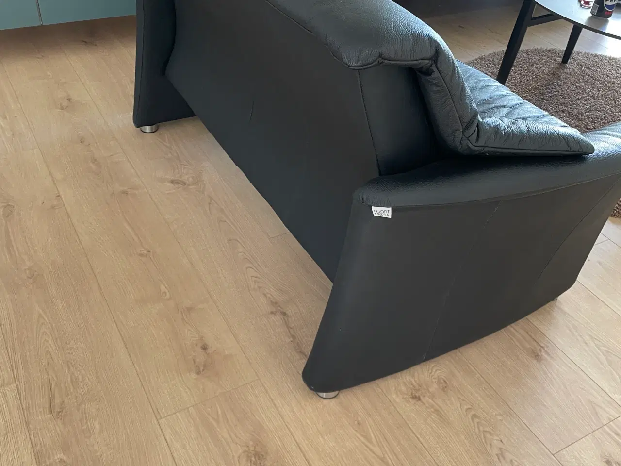 Billede 2 - Hjorth Knudsen lædersofa 