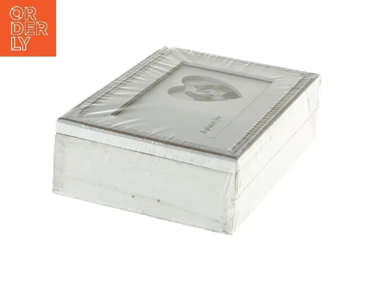 Billede 3 - Dekorationsboks med fotoramme fra Melinera (str. 17x11,5x5 cm)