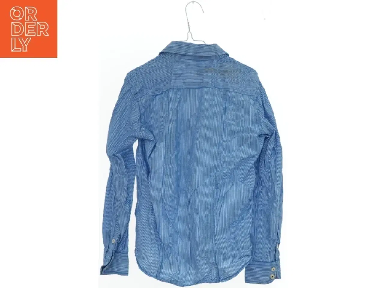 Billede 2 - Skjorte med blå og hvide striber fra Skill (str. 152)