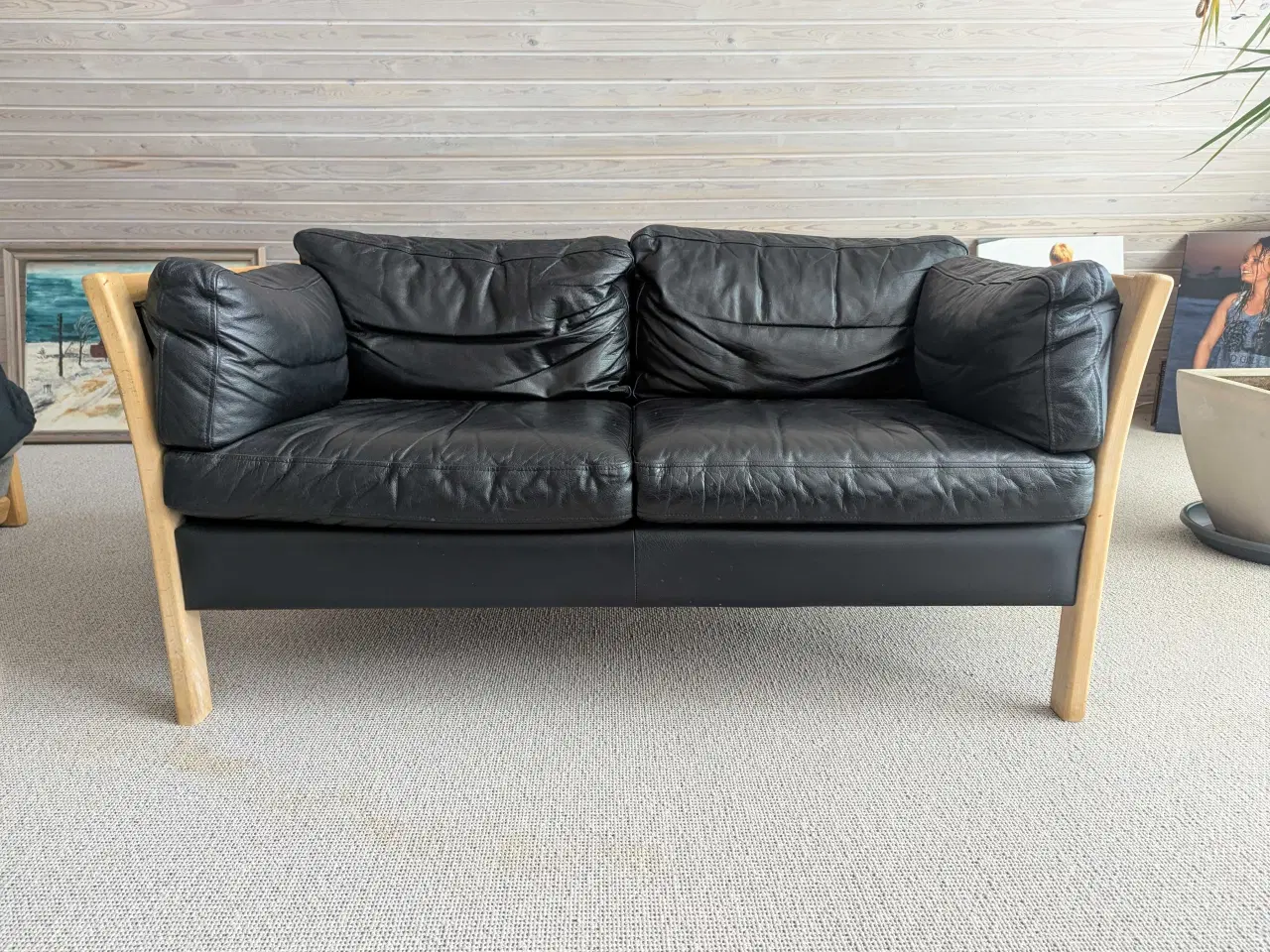 Billede 2 - LÆDERMØBLER SOFAER+STOLE