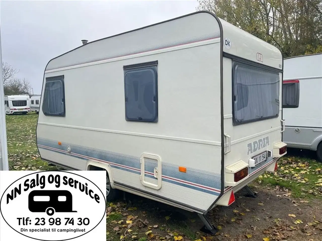 Billede 2 - 1993 - Adria Optima 410 TQ   Super flot og velholdt begynder campingvogn