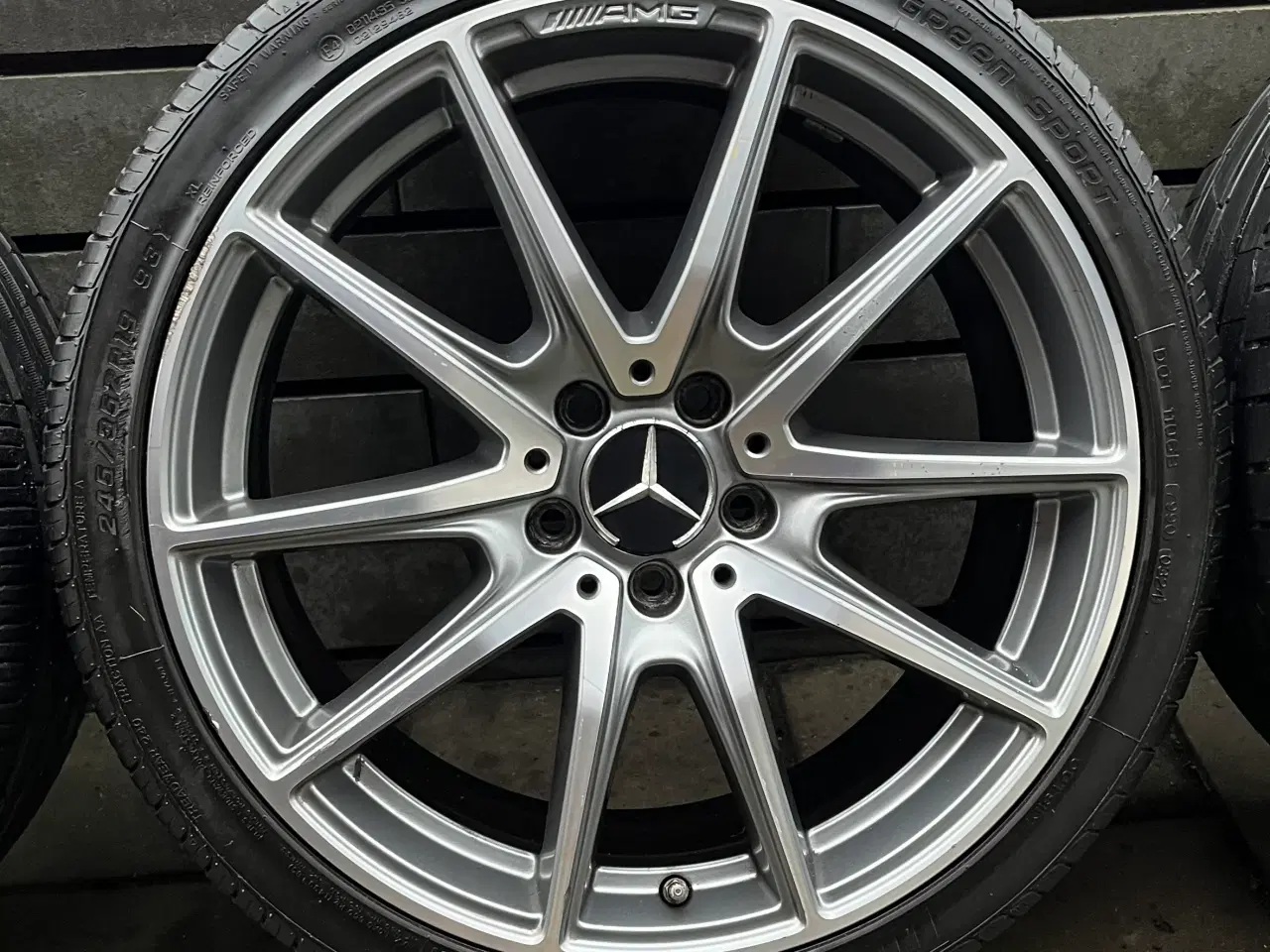 Billede 3 - Originale AMG 19” Mercedes fælge