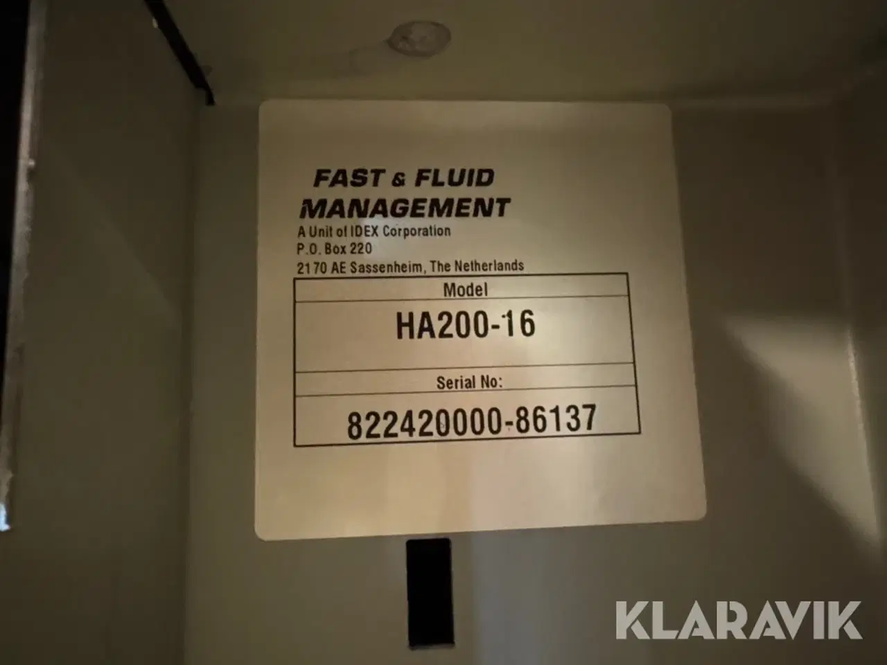 Billede 6 - Maleblander sæt Fast&Fluid Management HA200-16