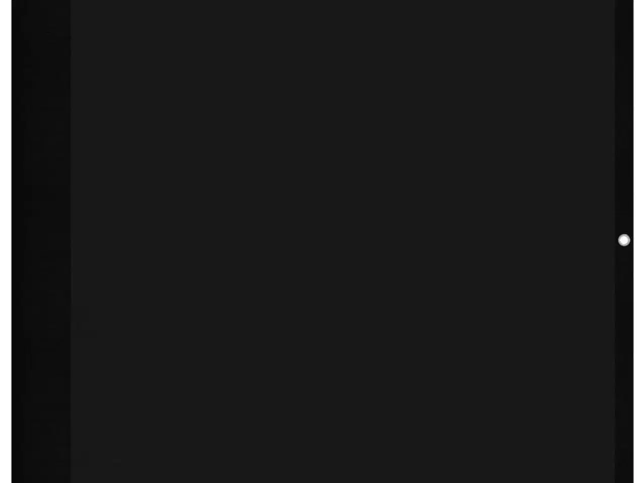 Billede 2 - Altanafskærmning 90x700 cm 100 % polyester sort