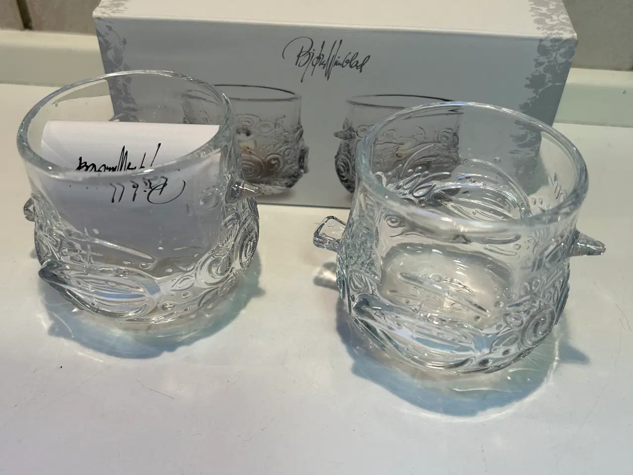 Billede 1 - Ny glas lysestager