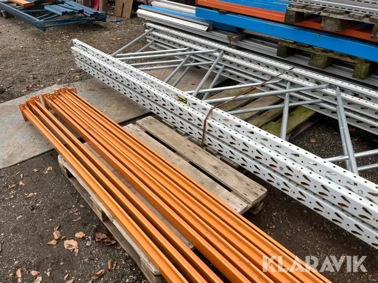 Billede 12 - Pallereol med 4 hylder