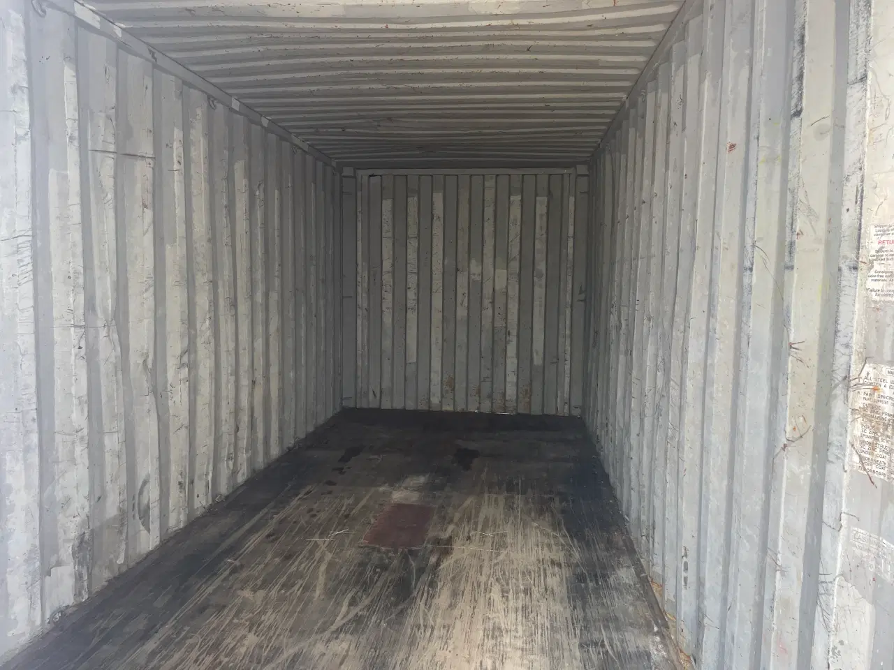 Billede 2 - 20 fods Container- ID: ASIU 396909-7