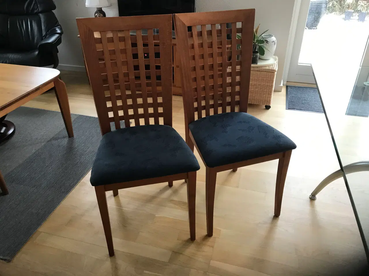 Billede 4 - Spisebordsstole i kirsebær