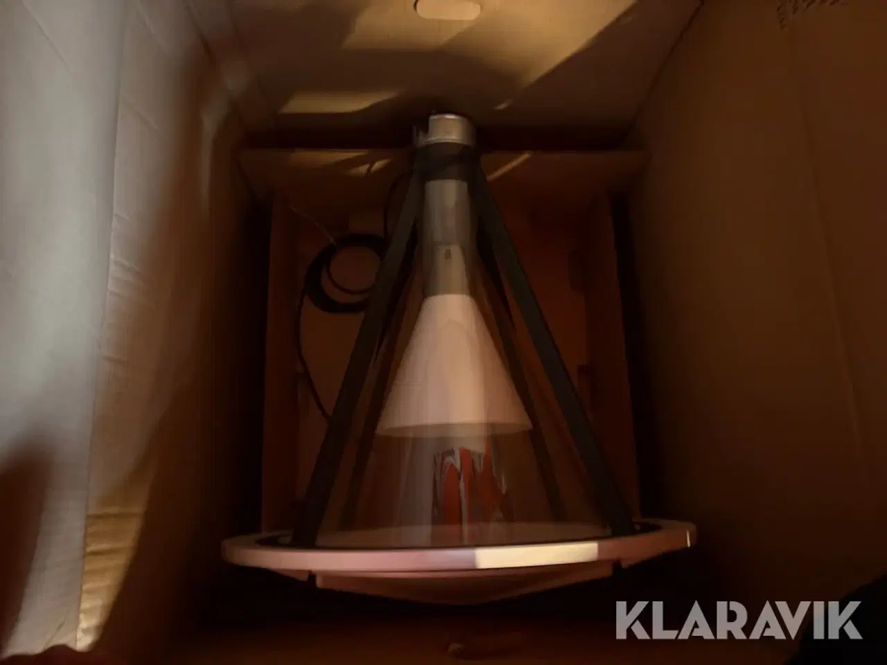 Billede 1 - Parklampe med stander i original indpakning