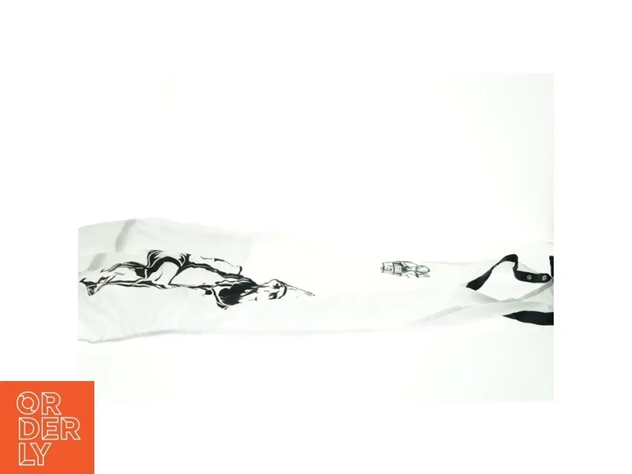 Billede 4 - Skægtrimmer forklæde med suge kopper fra Beard Master (str. 105 x 90 cm)