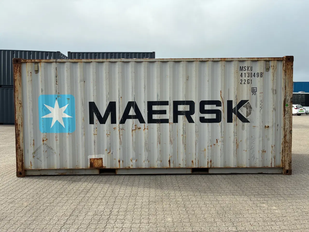 Billede 5 - 20 fods Container- ID: MSKU 413049-8