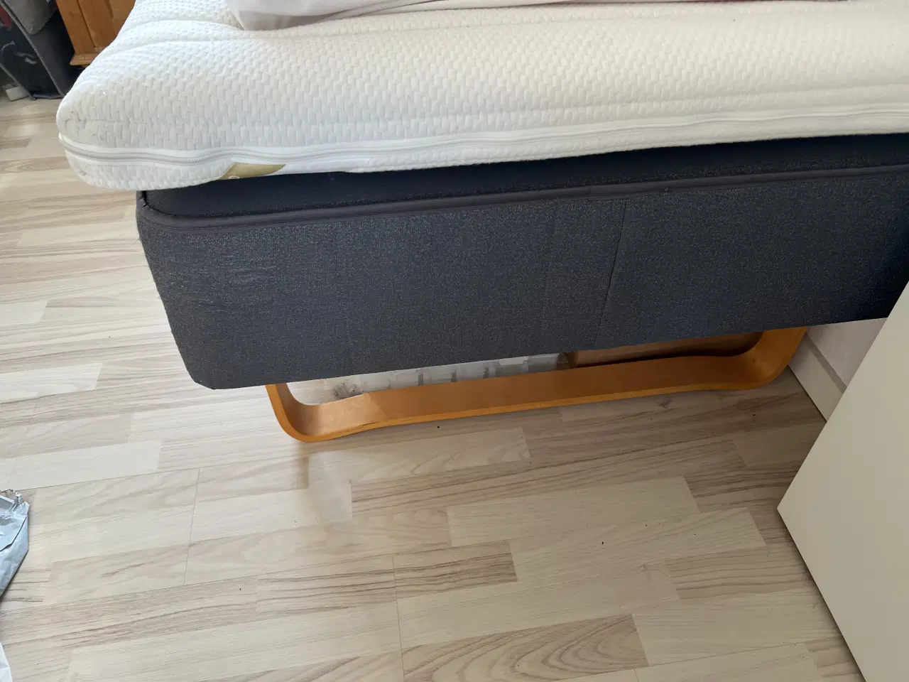 Billede 3 - Boksmadras med topmadras