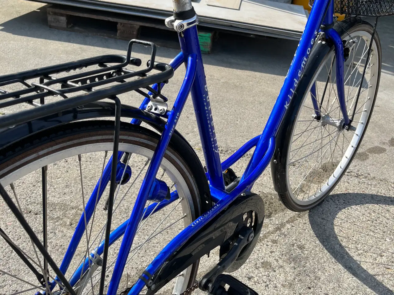 Billede 4 - Kildemoes pige/kvinde cykel i blå