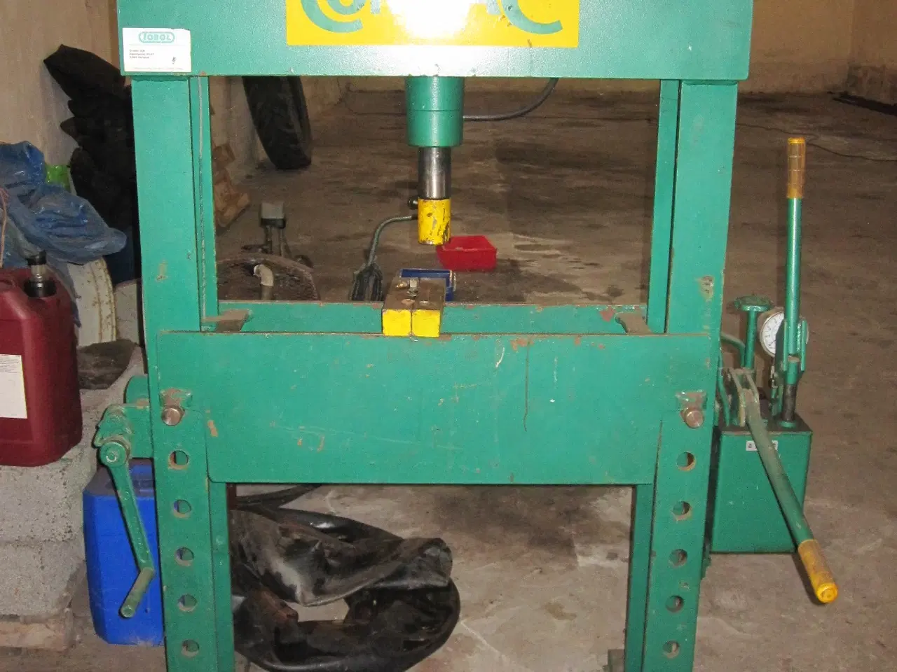 Billede 1 - Compac hydraulisk presser H.P. 40