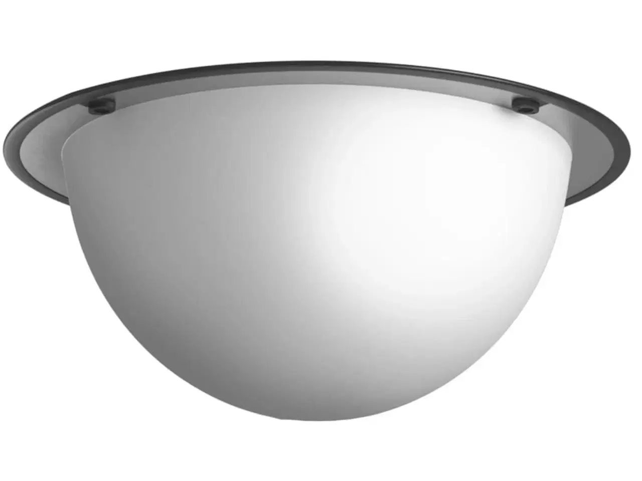 Billede 3 - Fuldkuppelt trafikspejl Ø40 cm akryl