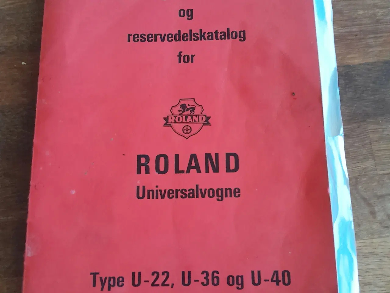 Billede 9 - Roland U 55 aflæsservogn med møgspreder 