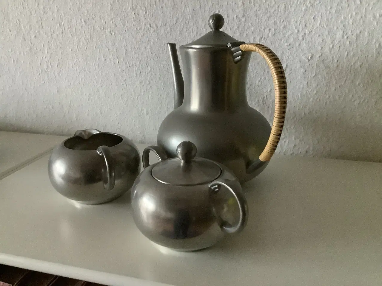 Billede 1 - Tin kaffesæt