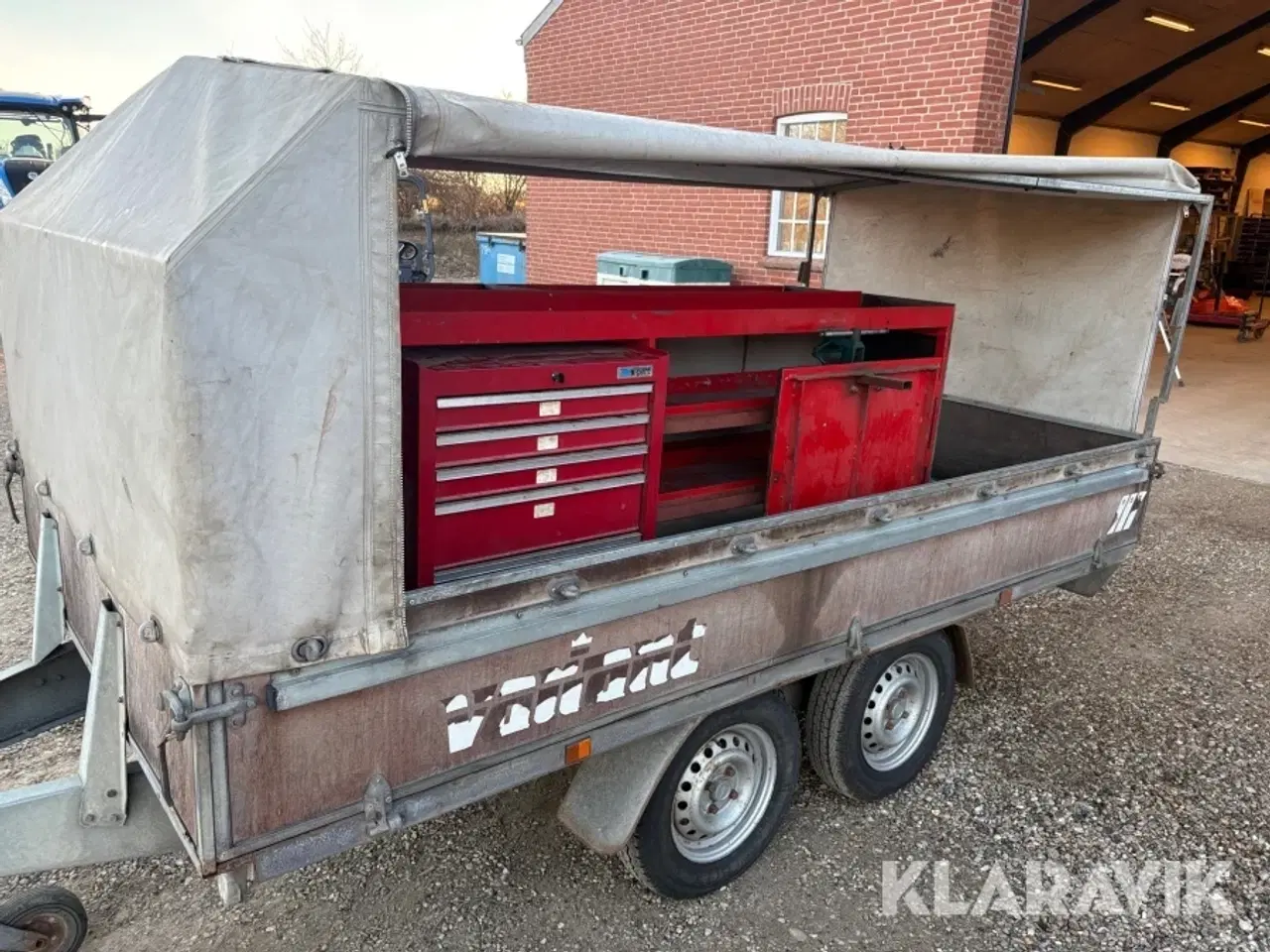 Billede 9 - Lukket værkstedstrailer Variant 1600 kg