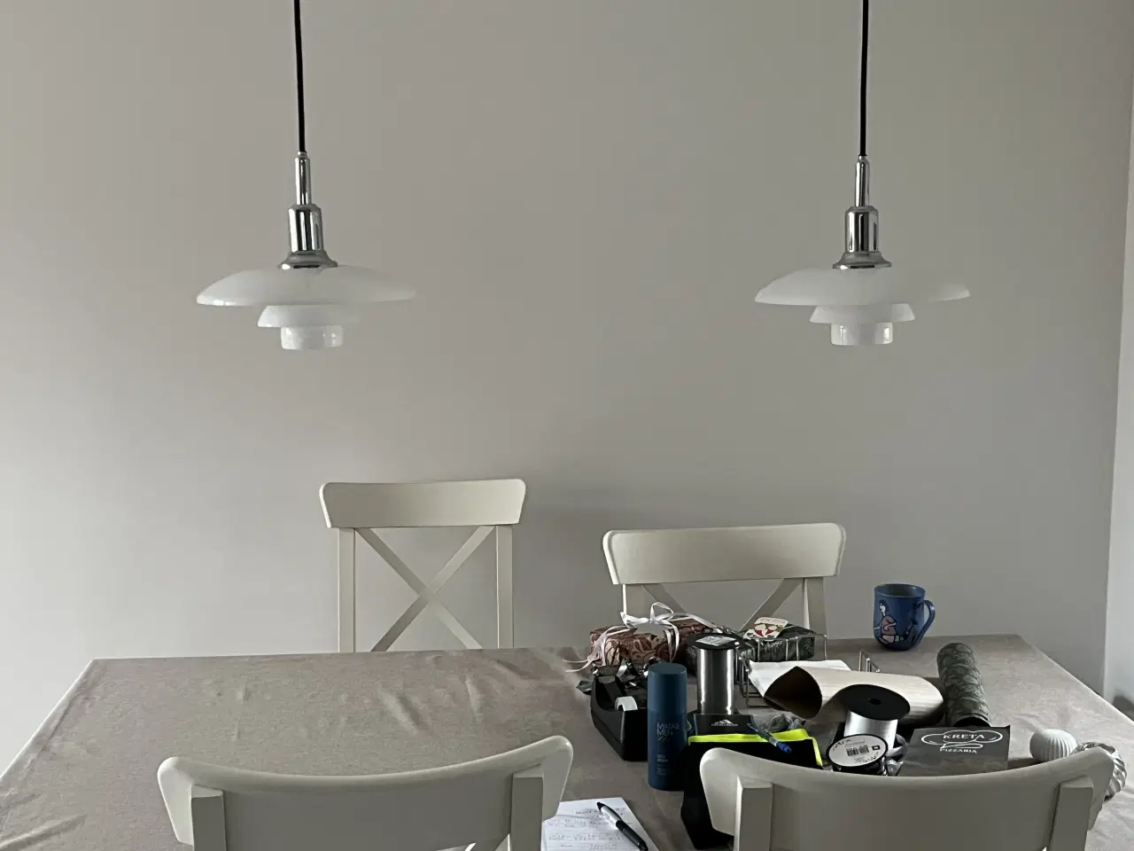 Billede 1 - 2 stk pH 3/2 bordlamper