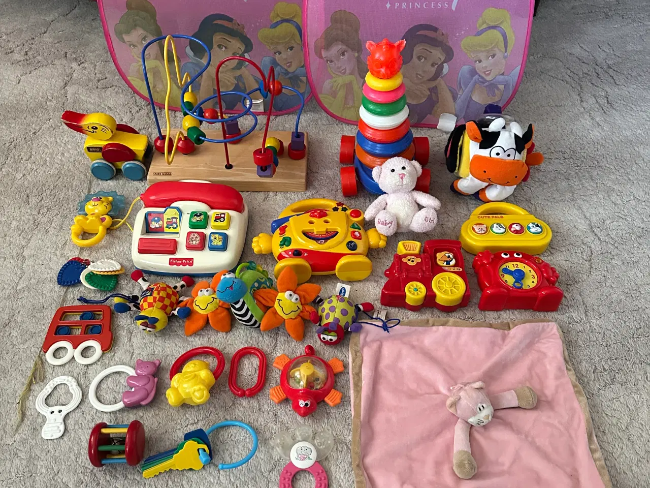 Billede 1 - Legetøjssæt til baby og småbørn blandede farver