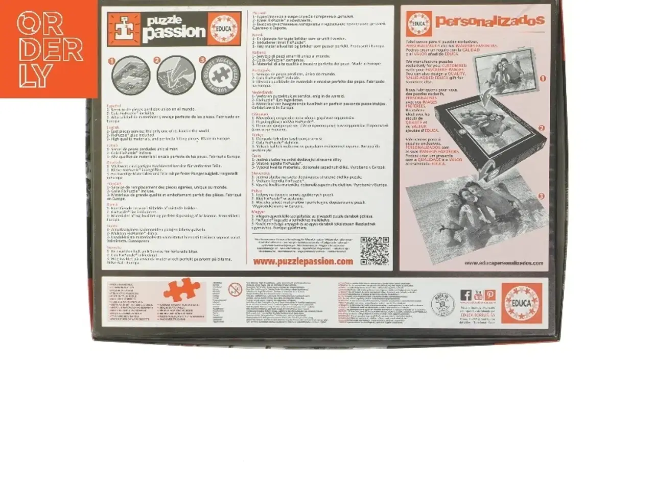 Billede 2 - 1000-brikkers puslespil fra Educa (str. 68 x 48 cm)