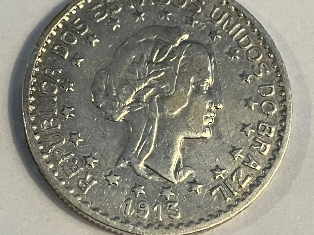 Billede 2 - 1000 Reis 1913 Brazil - Renset