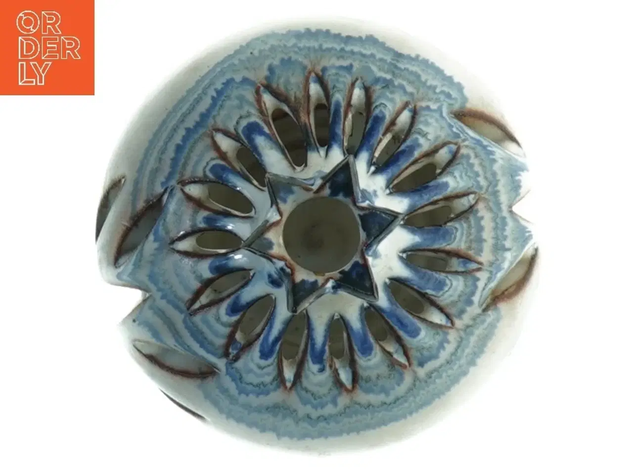 Billede 2 - Keramisk lyseholder (str. 10 x 10 cm)