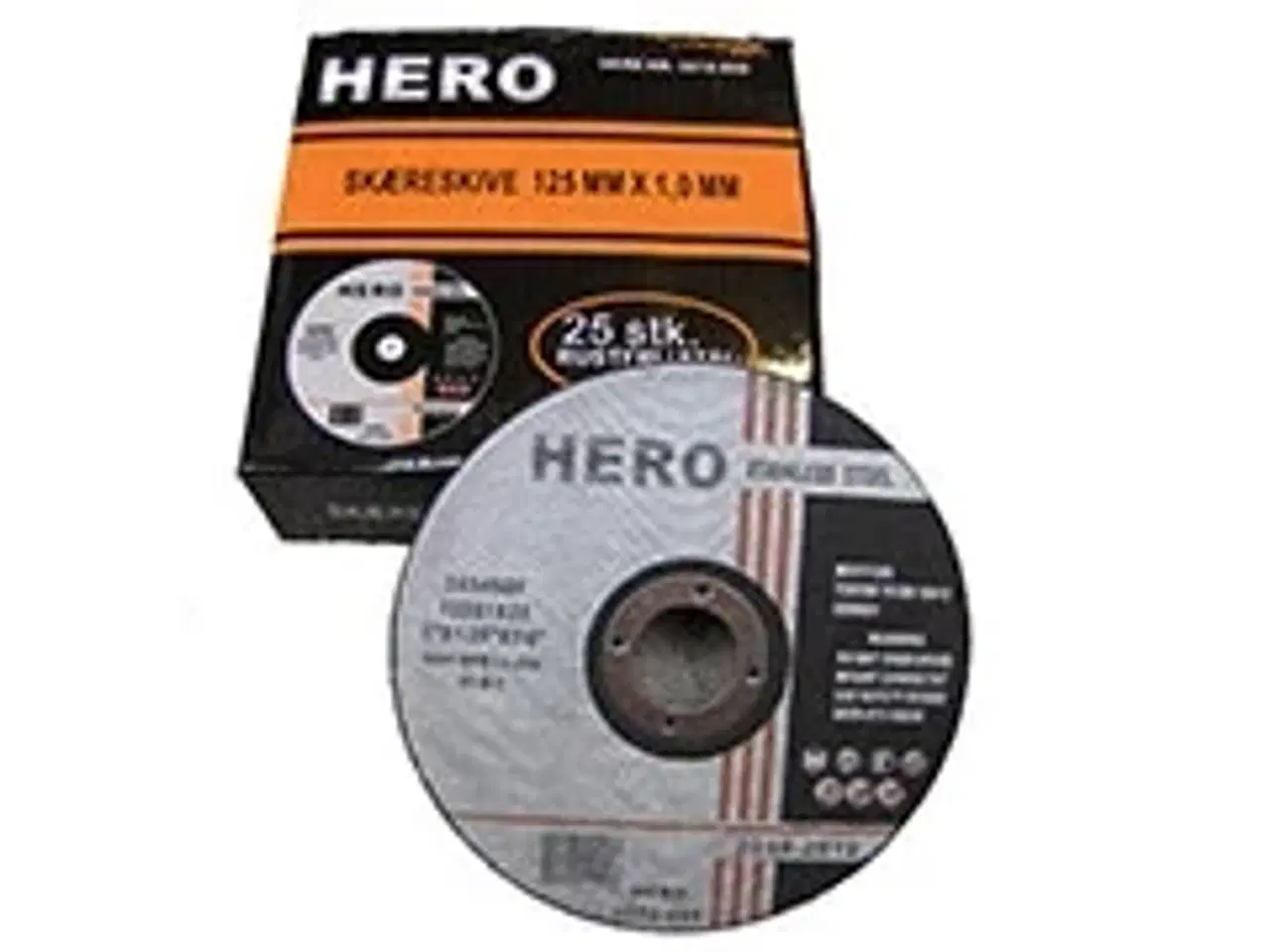 Billede 1 - HERO Skæreskiver 125 x 1,0 mm